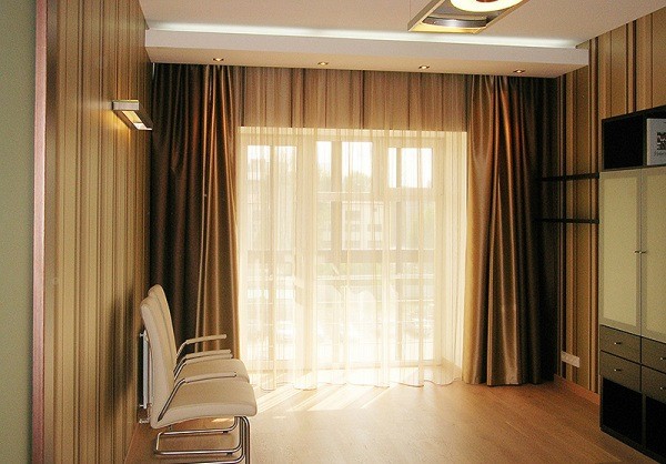 стильные шторы в гостиную