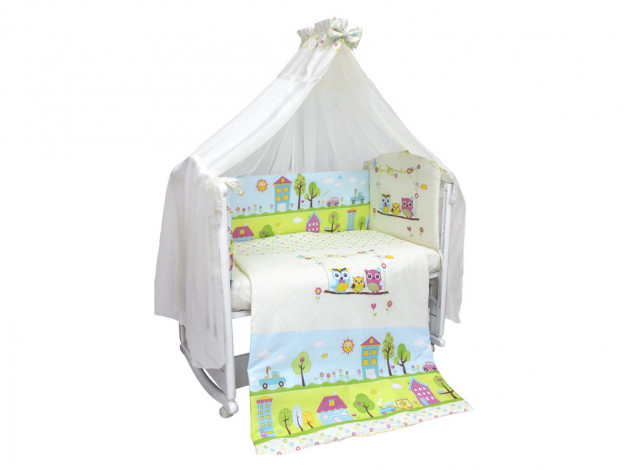 Комплект в кроватку Комплект детского постельного белья Фэмили (стандарт) 5263-беж