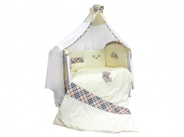 Комплект в кроватку Комплект детского постельного белья Сливочные сны (стандарт) 5613