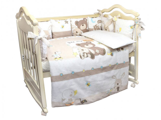 Комплект в кроватку Комплект детского постельного белья Малыши (универсальный) 5713