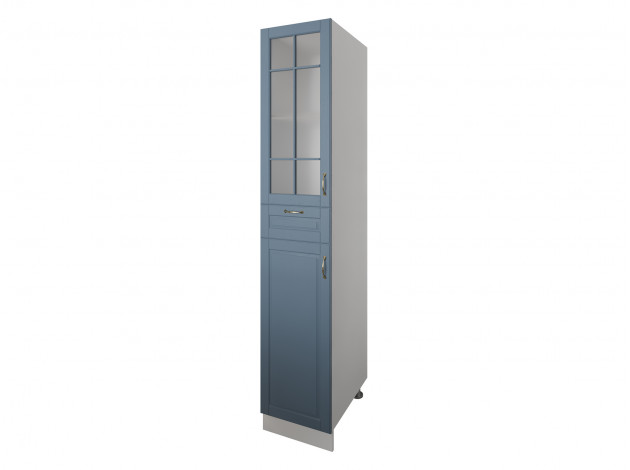 Кухонный модуль Пенал Н=200 см 2 двери (1 со стеклом) 1 ящик 40 см Палермо