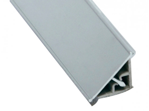 Плинтус Плинтус алюминиевый для столешницы + Комплект заглушек для алюминиевого плинтуса