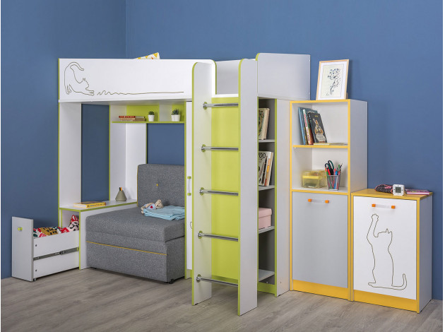 Комплект детской мебели Комплект детской мебели Альфа К1