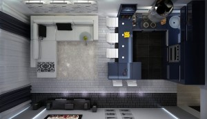 дизайн кухни-гостиной 16 кв м
