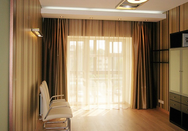 современные шторы для гостиной