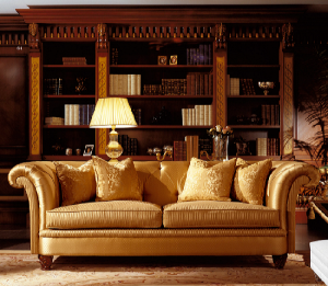 классический диван в гостиную